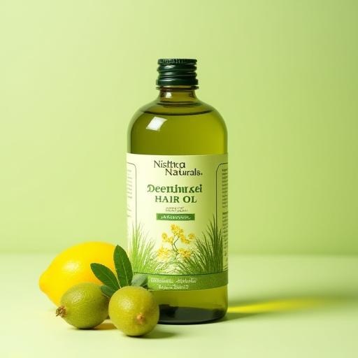 Bottle of Herbal Hair Oil