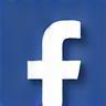 Facebook icon in footer